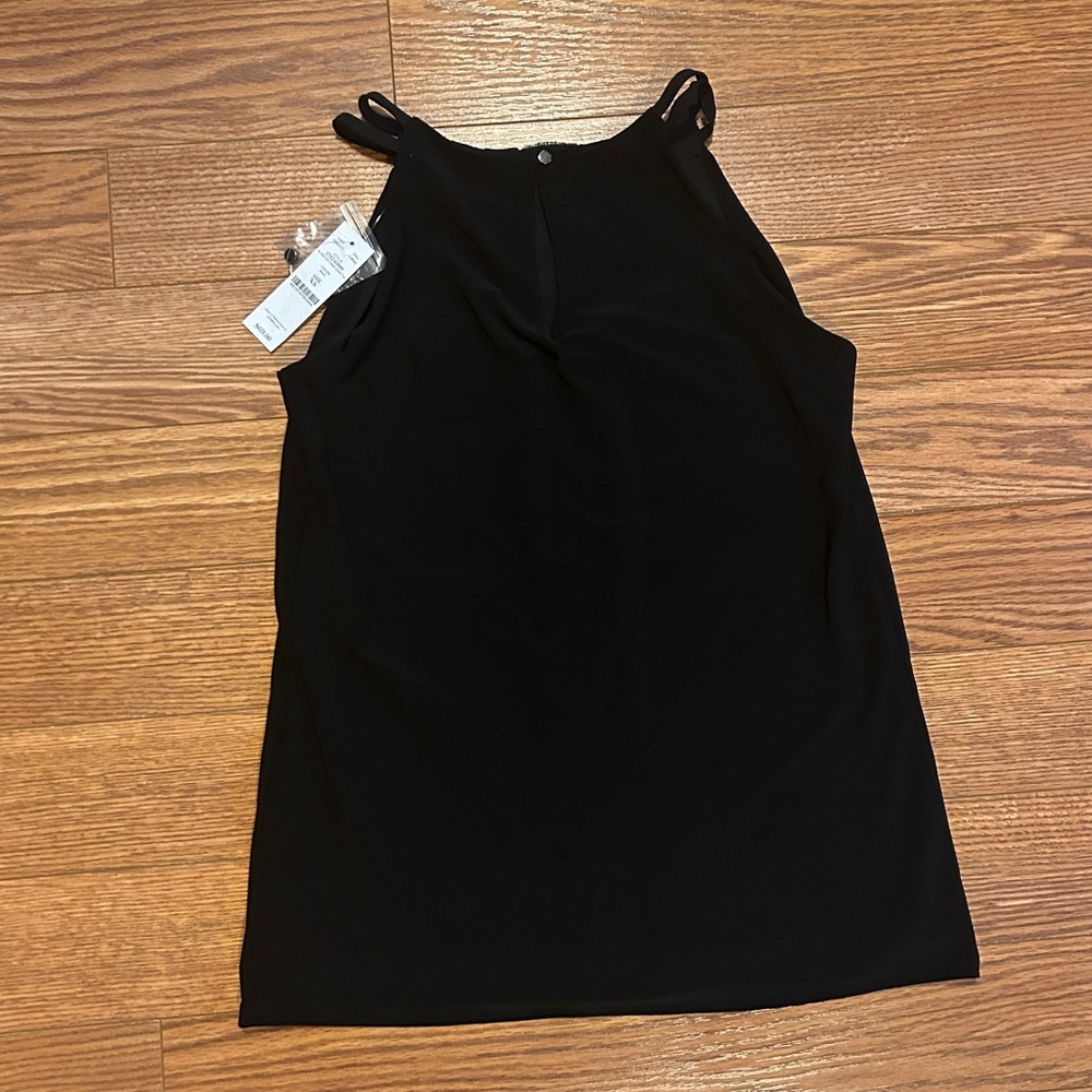 NWT WHBM High-Neck Embellished Shell - Picture 5 of 8